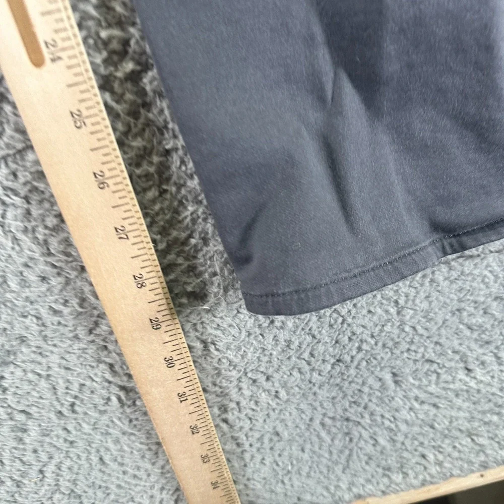 Banana Republic Pant Mens 40x30 Gray Cotton Chino Straight Office Career Stretch